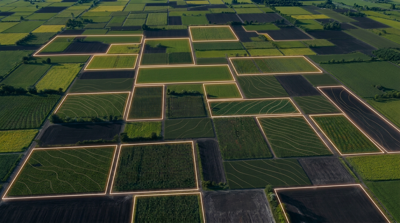 Enriched Bushels — aerial farmland